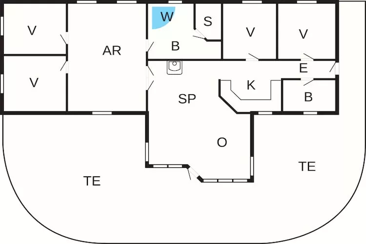 10 persoons vakantie huis in Ålbæk-By Traum-Plattegrond
