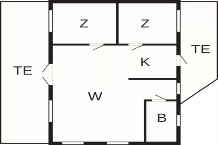 4 persoons vakantie huis in HÅCKSVIK-By Traum-Plattegrond