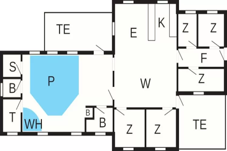 10 persoons vakantie huis in Harboøre-By Traum-Plattegrond