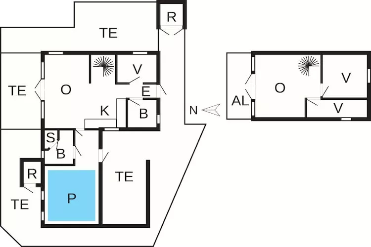 10 persoons vakantie huis in Allingåbro-By Traum-Plattegrond