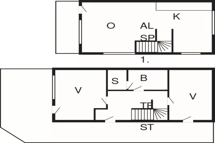 MERKUR 35+33 S DHH 1.RH.-Plattegrond