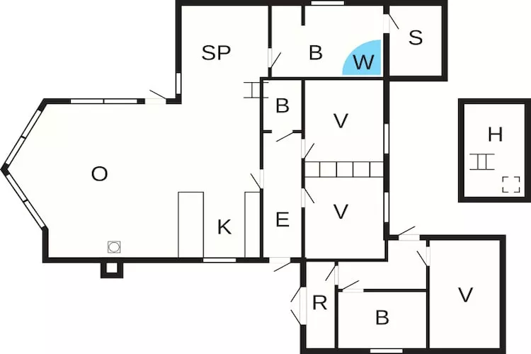 6 persoons vakantie huis in Faaborg-By Traum-Plattegrond