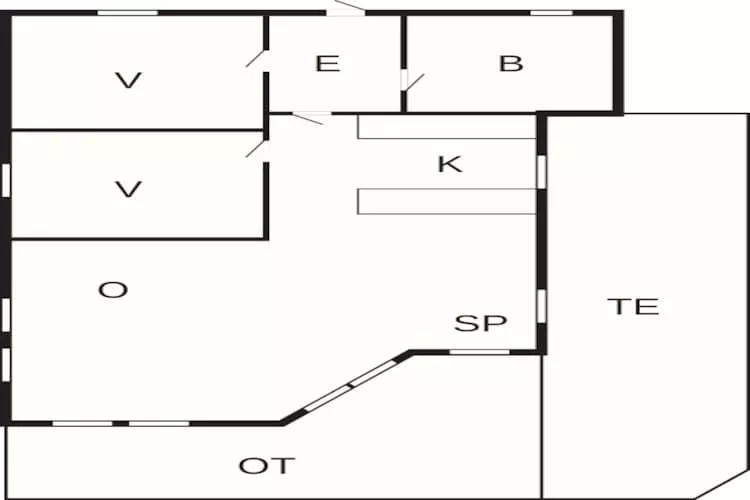 6 persoons vakantie huis in Rønde-By Traum-Plattegrond