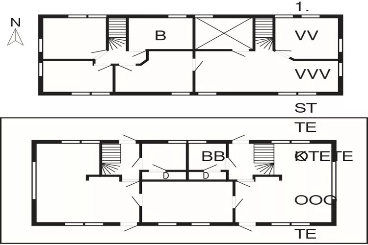 12 persoons vakantie huis in bremnes-By Traum-Plattegrond