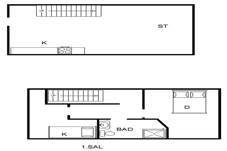 4 persoons vakantie huis in Fanø-By Traum-Plattegrond