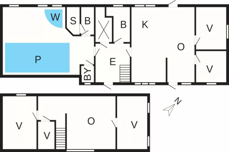 Luxe retraite met zwembad -- By Traum Ferienwohnungen-Plattegrond