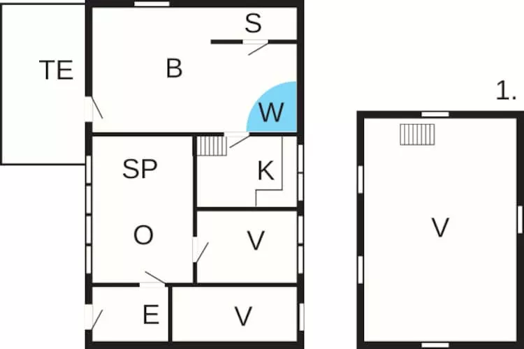 6 persoons vakantie huis in Harboøre-By Traum-Plattegrond
