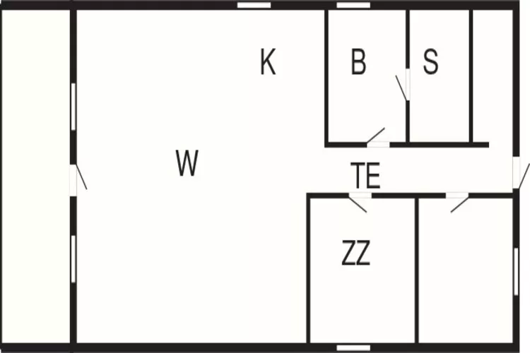 Kust ontsnapping met sauna -- By Traum Ferienwohnungen-Plattegrond