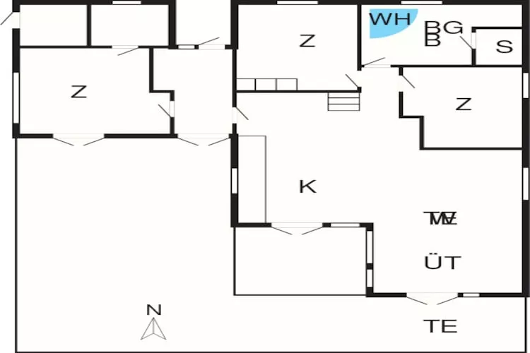 10 persoons vakantie huis in Nysted-By Traum-Plattegrond