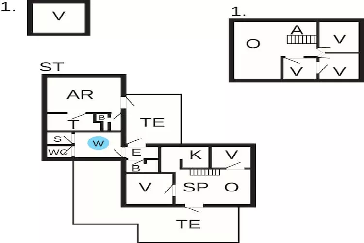 Luxe strandtoevlucht -- By Traum Ferienwohnungen-Plattegrond