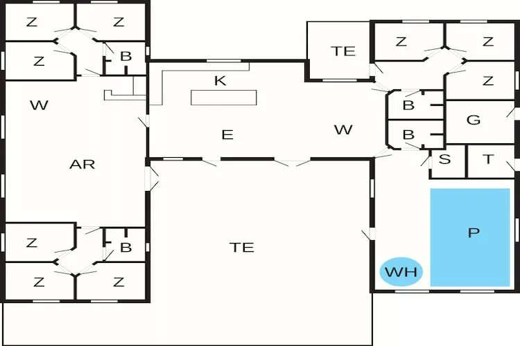 Luxe strandverblijf -- By Traum Ferienwohnungen-Plattegrond