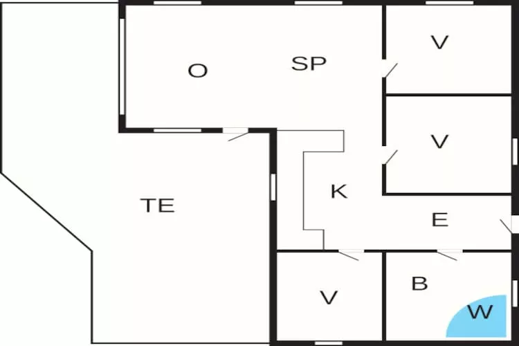 6 persoons vakantie huis in Hjørring-By Traum-Plattegrond