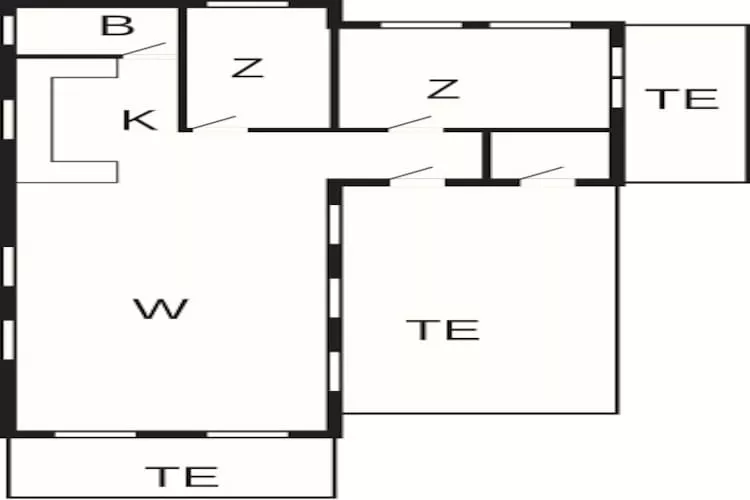 5 persoons vakantie huis in Løkken-By Traum-Plattegrond
