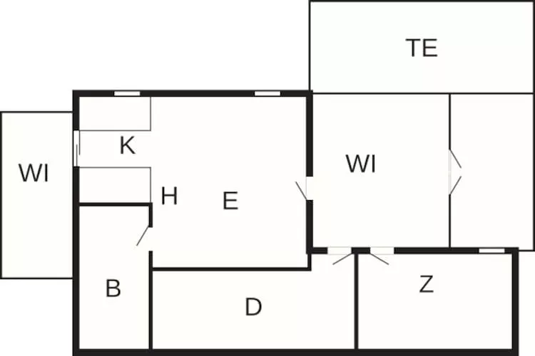 Zeezicht ontsnapping -- By Traum Ferienwohnungen-Plattegrond