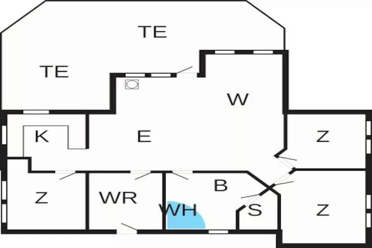 8 persoons vakantie huis in Ebeltoft-By Traum-Plattegrond