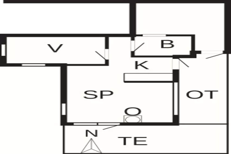 4 persoons vakantie huis in Mesinge-By Traum-Plattegrond