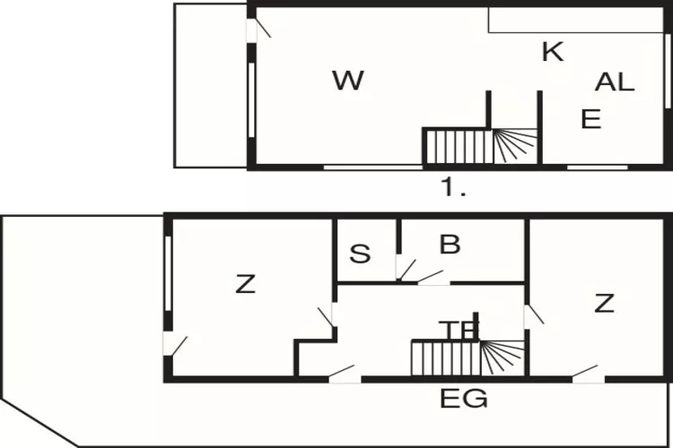 MERKUR 35+33 S DHH 1.RH.-Plattegrond