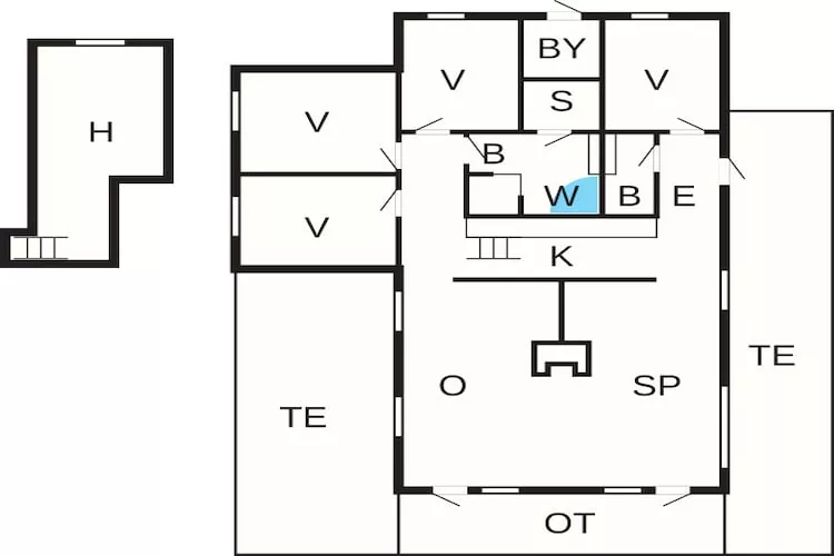 12 persoons vakantie huis in Sæby-By Traum-Plattegrond