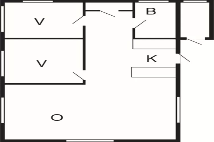Gezellig toevluchtsoord bij Marielyst -- By Traum Ferienwohnungen-Plattegrond