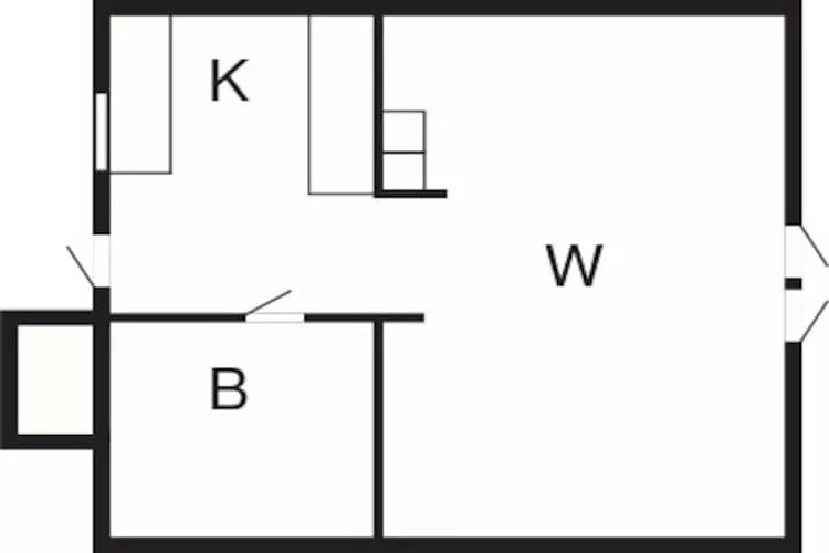 3 persoons vakantie huis in TORSLANDA-By Traum-Plattegrond