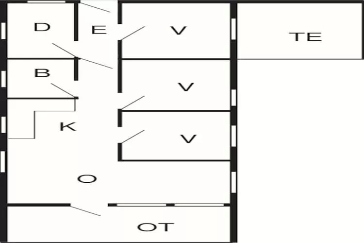 6 persoons vakantie huis in Rødby-By Traum-Plattegrond