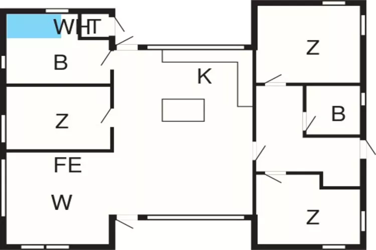 10 persoons vakantie huis in Løgstør-By Traum-Plattegrond