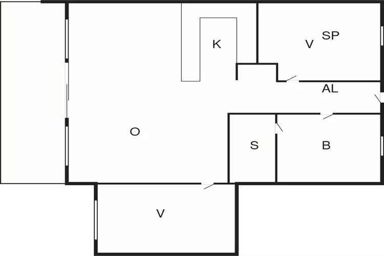 OSTSEEAPARTMENTS AM FEHMARNSUND-Plattegrond