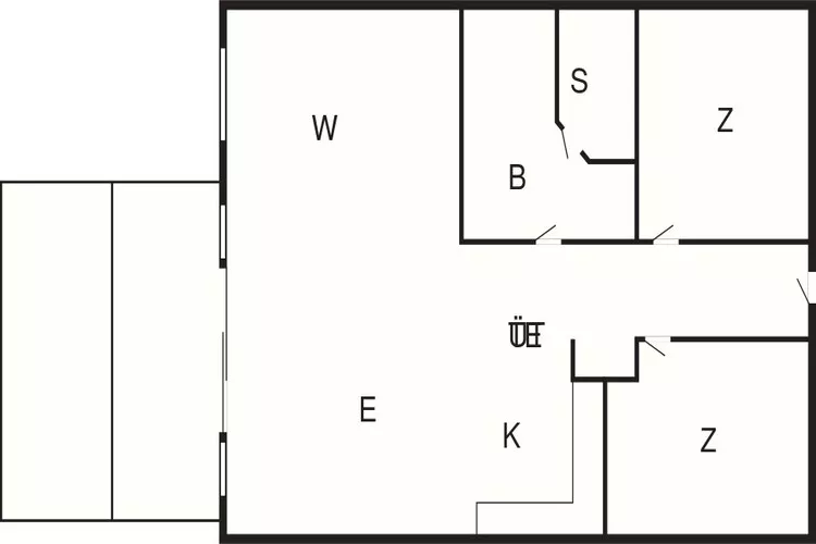 OSTSEEAPARTMENTS AM FEHMARNSUND-Plattegrond