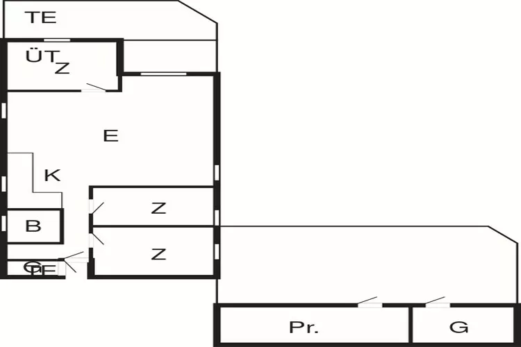 6 persoons vakantie huis in Blokhus-By Traum-Plattegrond