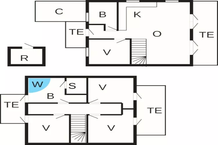 8 persoons vakantie huis in Gjern-By Traum-Plattegrond