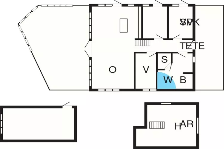 8 persoons vakantie huis in Løkken-By Traum-Plattegrond