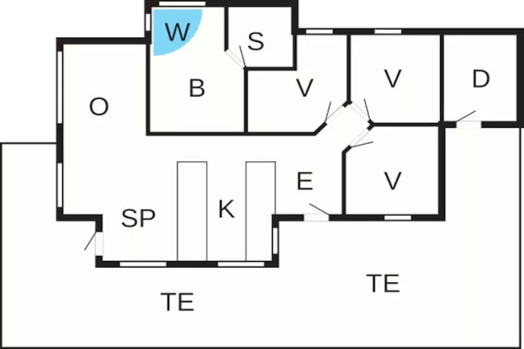 Luxe retraite nabij strand -- By Traum Ferienwohnungen-Plattegrond