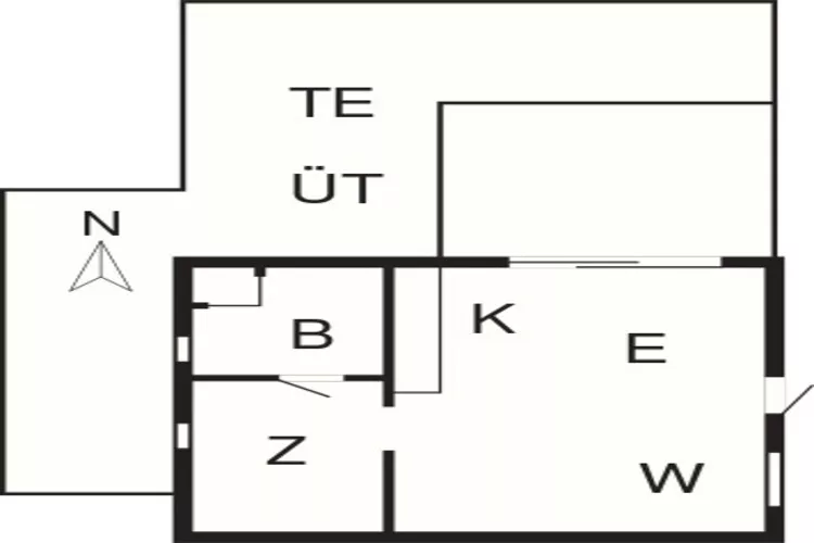 5 persoons vakantie huis in KÅLLEKÄRR-By Traum-Plattegrond