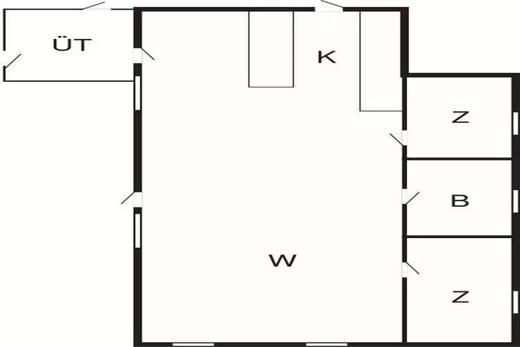 4 persoons vakantie huis in Fårvang-By Traum-Plattegrond