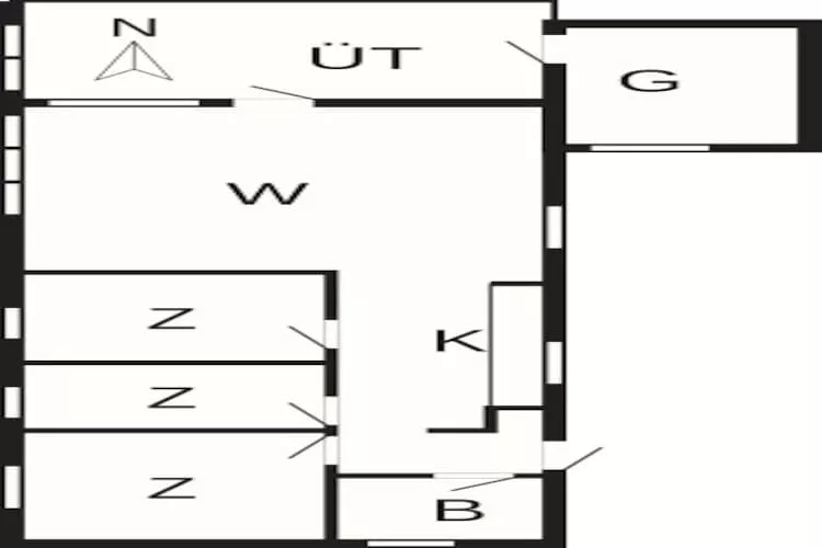 6 persoons vakantie huis in Vinderup-By Traum-Plattegrond