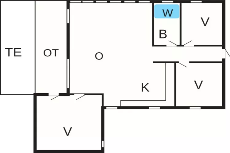 5 persoons vakantie huis in Blåvand-By Traum-Plattegrond