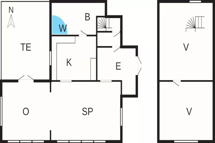 5 persoons vakantie huis in MARIESTAD-By Traum-Plattegrond