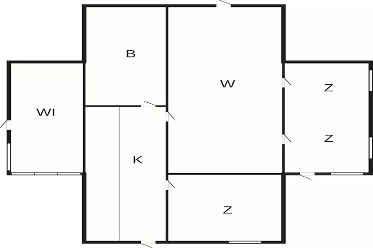 4 persoons vakantie huis in Allingåbro-By Traum-Plattegrond