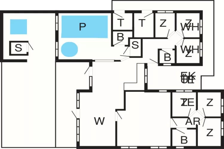 Luxe retraite met zwembad -- By Traum Ferienwohnungen-Plattegrond