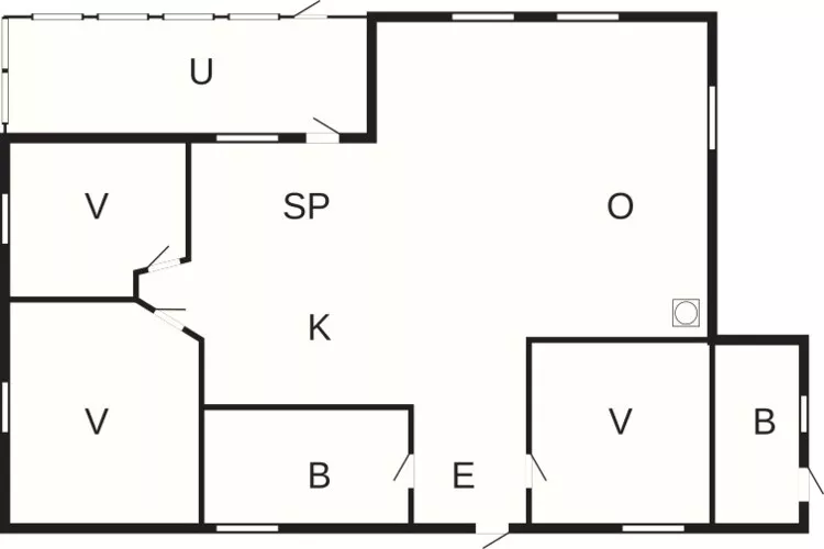 6 persoons vakantie huis in Tvååker-By Traum-Plattegrond