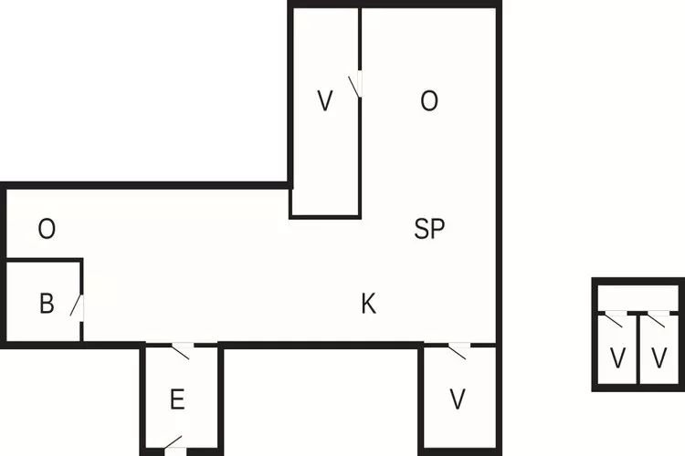 Sfeervol huis nabij strand -- By Traum Ferienwohnungen-Plattegrond
