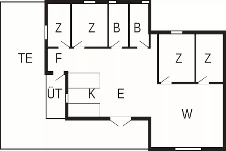 10 persoons vakantie huis in Vinderup-By Traum-Plattegrond