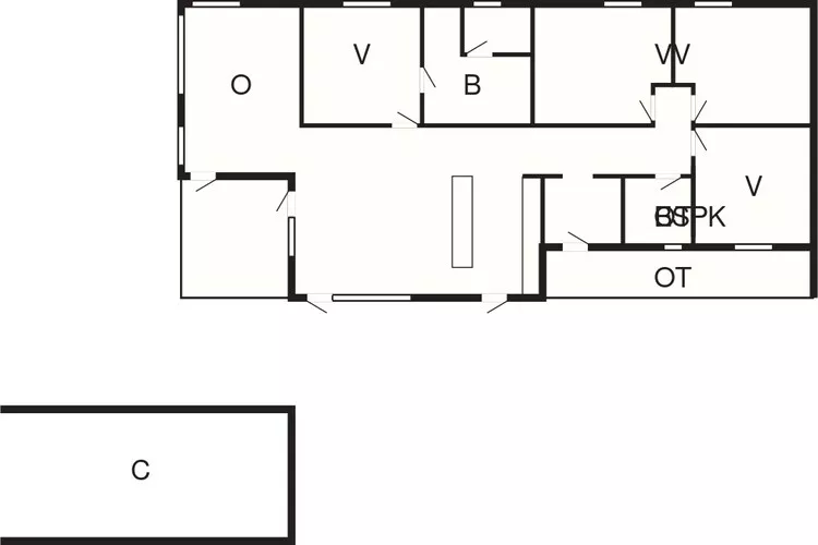 10 persoons vakantie huis in Vinderup-By Traum-Plattegrond