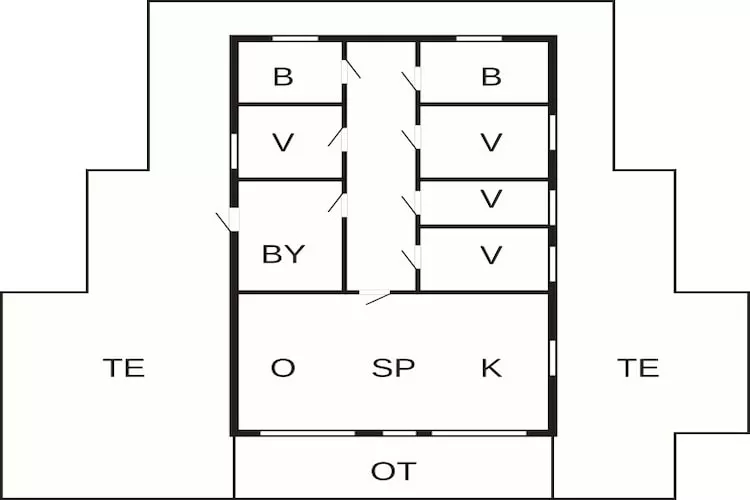 8 persoons vakantie huis in Hurup Thy-By Traum-Plattegrond