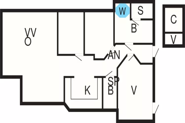 8 persoons vakantie huis in Oksbøl-By Traum-Plattegrond
