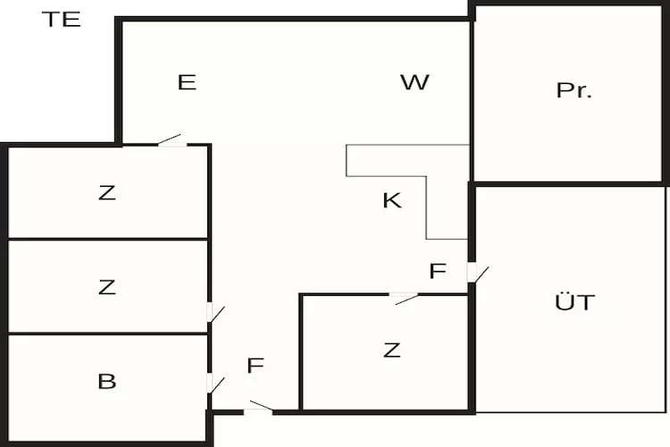 6 persoons vakantie huis in Struer-By Traum-Plattegrond