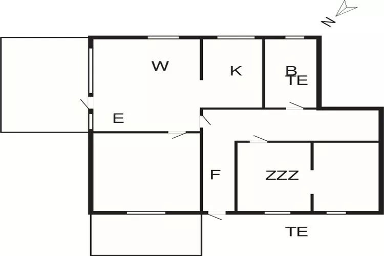 5 persoons vakantie huis in Allinge-By Traum-Plattegrond