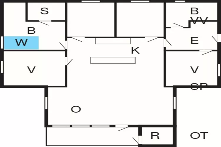 Luxe Spa Retreat in Vejers -- By Traum Ferienwohnungen-Plattegrond