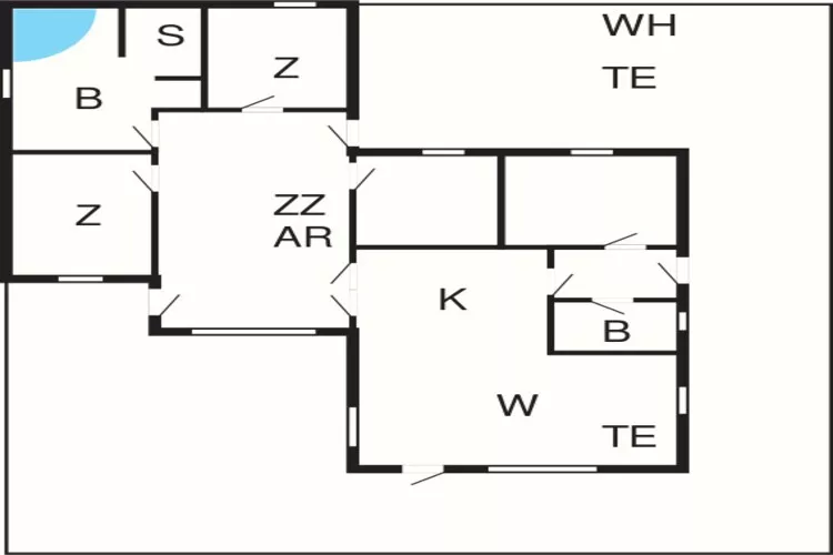 10 persoons vakantie huis in Løkken-By Traum-Plattegrond