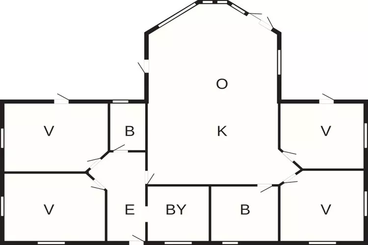 8 persoons vakantie huis in Løgstør-By Traum-Plattegrond